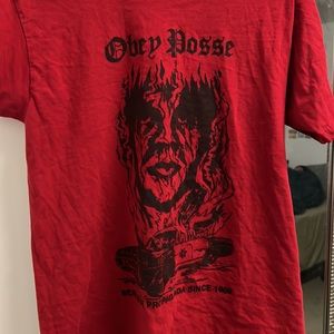 vintage obey short sleeve tee
